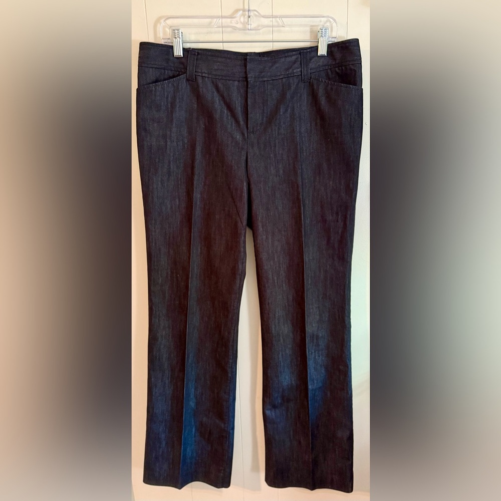 Lilly Pulitzer Dark Blue Denim Straight Leg Pants